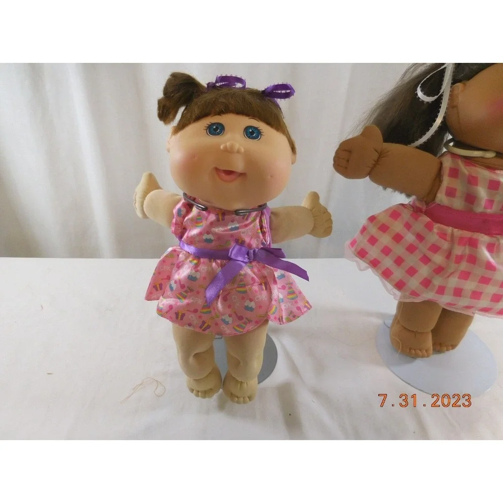 Cabbage‎ Patch Kids 2012 OAA Dark Skin one Tooth + Cabbage Patch Kids 2011 OAA